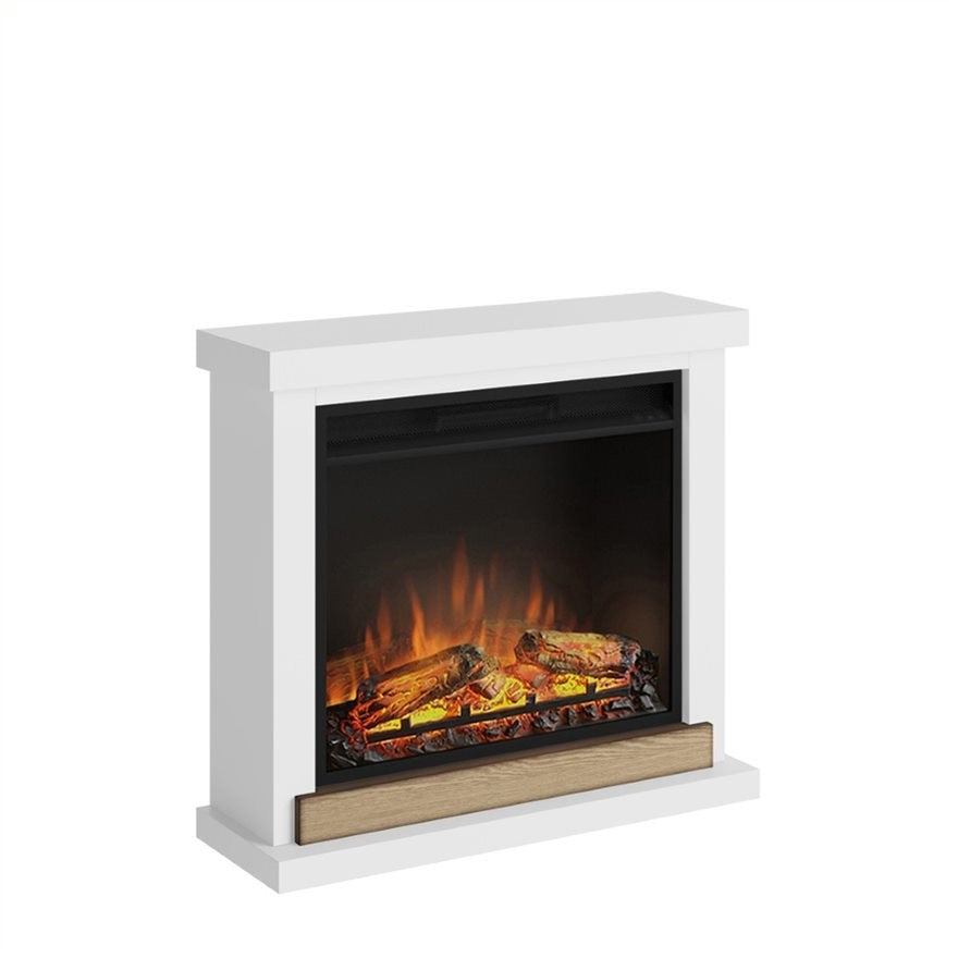 Elektrisk öppen spis - Hagen Pure White